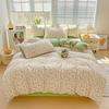Washed Cotton Single-sided Printing Duvet Cover Single Person Student Dormitory BedSheets Four Season Universal Machine Washable Household Bedding Set