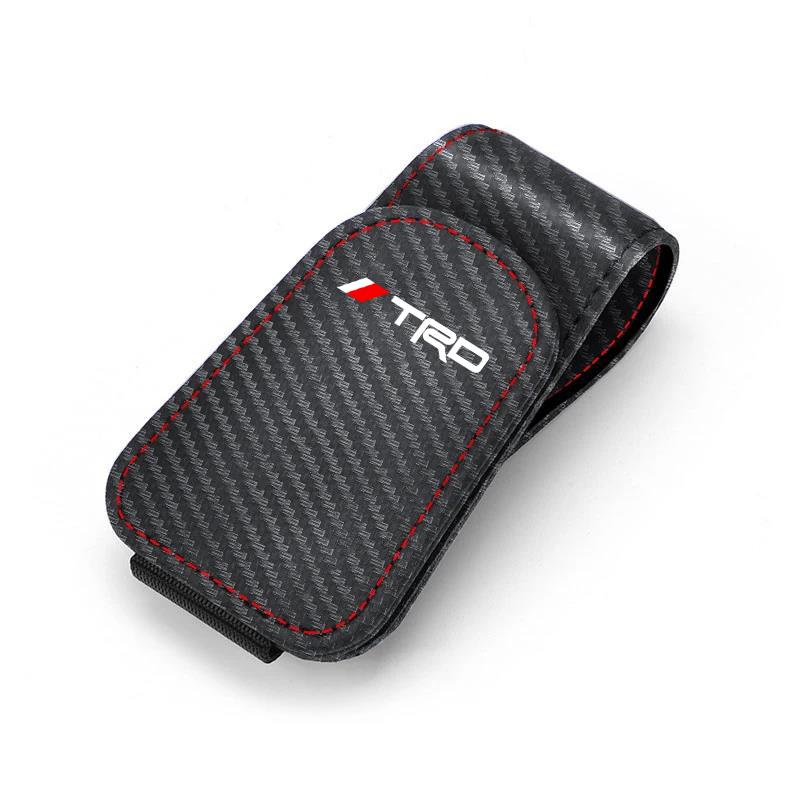 

Car Glasses Sun Visor Box Auto Sunglasses Clip Card Accessories For Toyota GR Gazoo Racing Corolla Supra Auris C-HR 86 Yaris