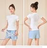 Breathable Summer Workout T-shirt for Running, Gym, and Yoga