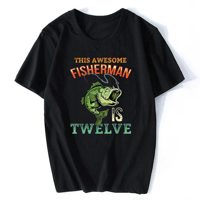 Birthday Fishing Gift Bass Fish Bday Party Fisherman Men ... XL