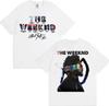 Y2k Freizeitkleidung Mode Hip Hop Stil Oberteile The Weeknd After Hours Til Dawn Europatournee 2026 T-Shirts Druck Baumwoll-T-Shirt