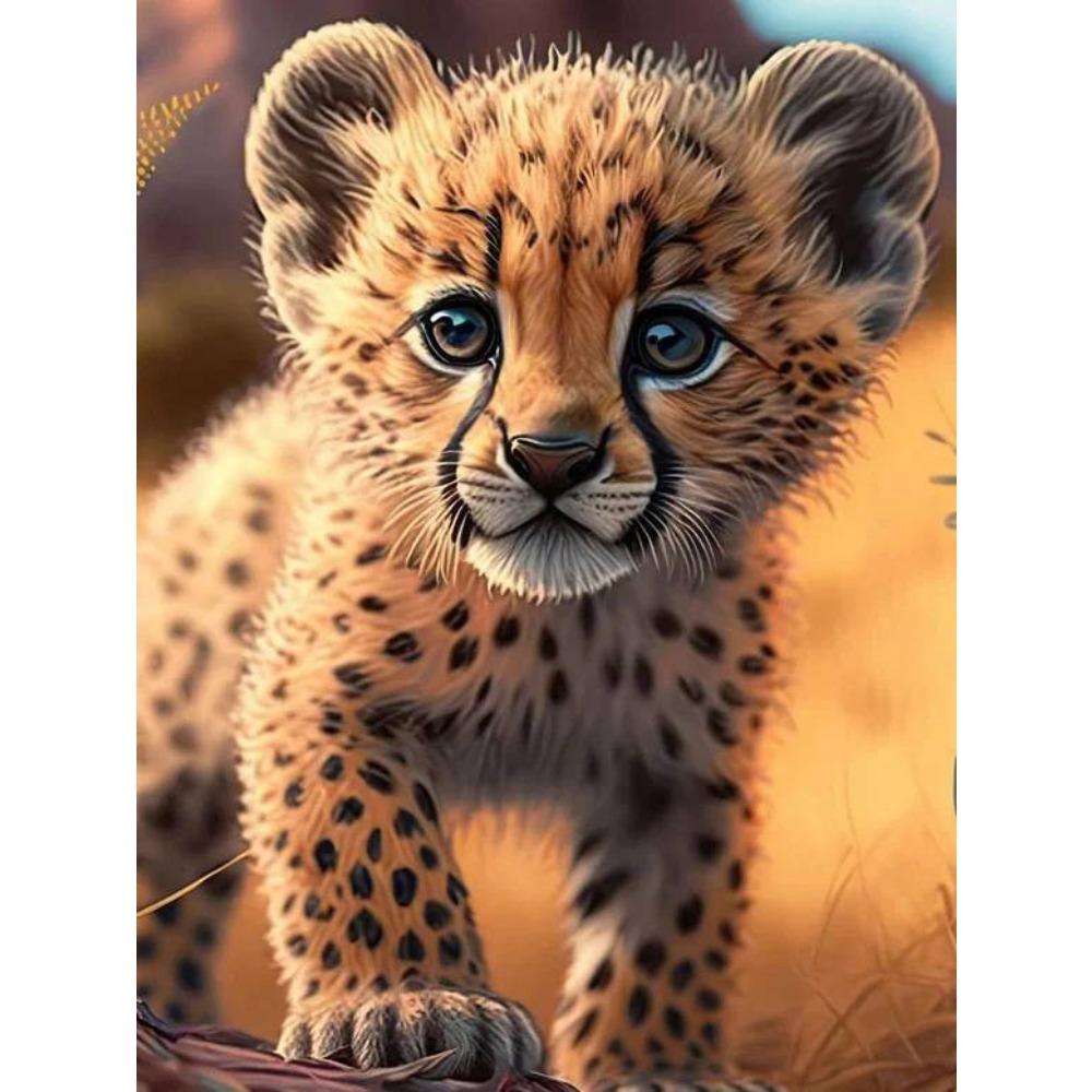 DIY Full Round Diamond Painting Cross Stitch 3D Animal Flower Home Decorative Art Style Diamond Painting 5d Diamond Art Painting