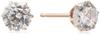 [Official] ESTELLE Women's Earrings, 18K Pink Gold with Cubic Zirconia (L), 0231-3436-0017-0000