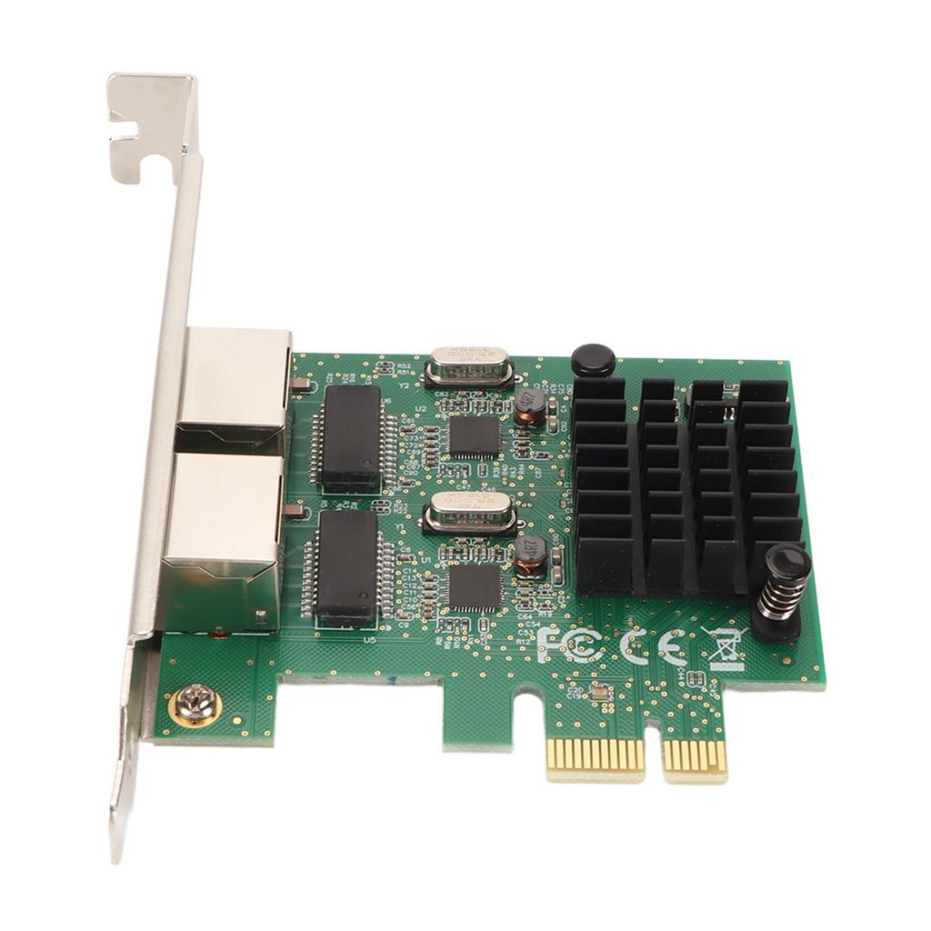 PCIe X1 Network Card RTL8111G Dual Port Gigabit Ethernet PC Network Adapter Card for Windows XP 7 SP1 8 8.1 for LINUX