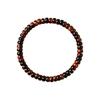 Collection Grade Red Tiger Eye Stone Bracelet Straight Cut Bead Mala Women