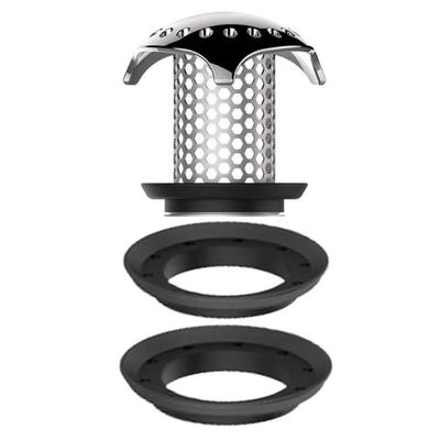 Stainless Steel Stainless Steel Drain Filter Sturdy Construction Effective Design Hair Catcher Anti Odor Traps Dirt
