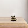 Coffee Cup Pet Sculpture Feng Shui Statue Miniature Tea Kettle Traditional