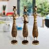 Wrought Iron Antique Musical Doll Set, Handmade Decorative Gift Item, 3 Piece