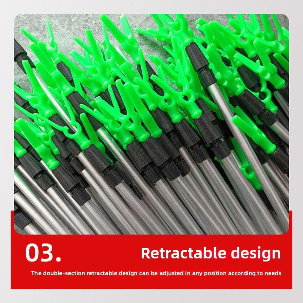 50cm Angelrutenhalter Aluminiumlegierung Angelzubehör Metall Angelrutenhalter Angeln