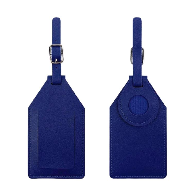 PU Baggage Backpack Tags Suitcase Luggage Tags Travel Suitcase Label with Strap