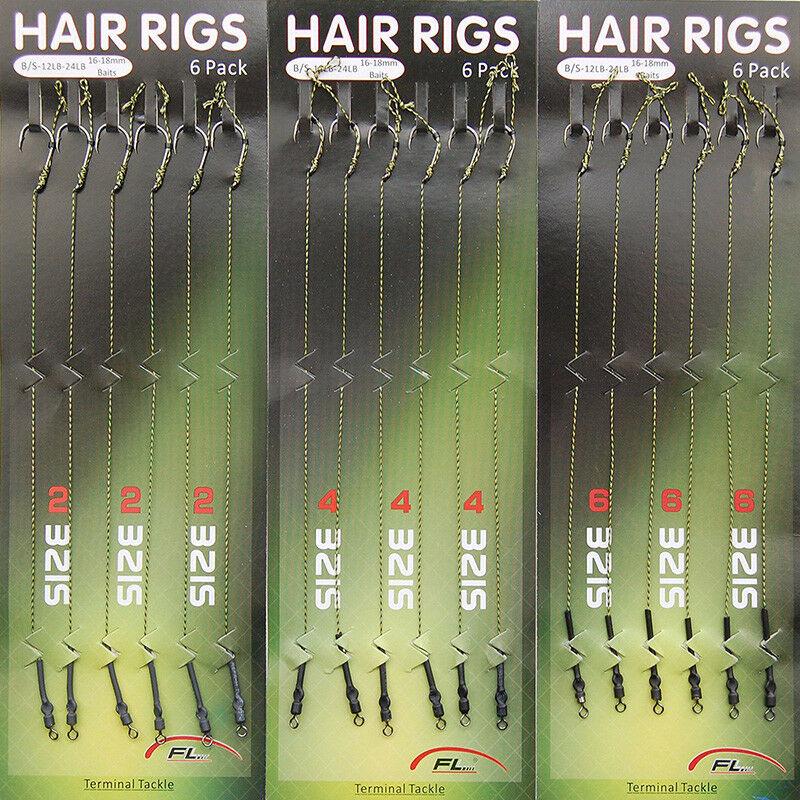 5 Stü Karpfen Angelhaken Link Geflochtene Schnur Haar Rigs 5 Stü Karpfen Angelhaken Link Geflochtene Schnur Haar Rigs
