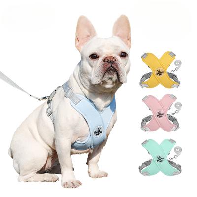 New Dog Leash  Pet Chest Strap  Anti-breaking and Breaking Away, Shiba Inu Vest-style Reflective Outdoor Dog Walking Leash