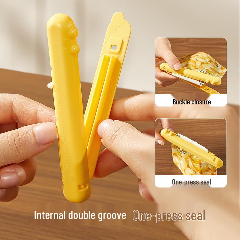 He Dou Magnetic Food-Grade Bag Sealing Clip for Snacks