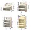 Multifunctional Desktop Cosmetics Organiser With Drawer Stacking Plastic Storage Trays For Beauty Tools School Supplies