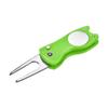 Golf Divot Repair Tool Foldable Metal Golf Green Divot Tool with Magnetic Ball Marker 5