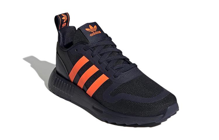 Adidas Originals Multi Abrasion Resistant Breathable Low top Running Shoes Blue Orange Teenagers GW3005