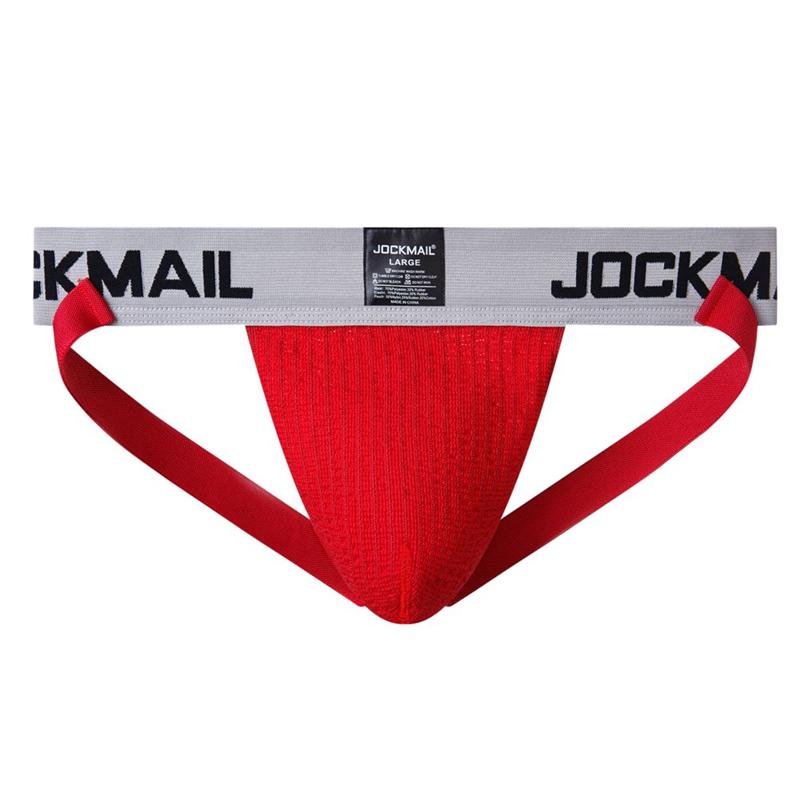 Jockstraps JOCKMAIL 1,97 tommer bredt midjebånd Bokstavtrykk Lav midje Herre Tanga Undertøy Daglig Casual Sport Sexy G-streng Underbukser