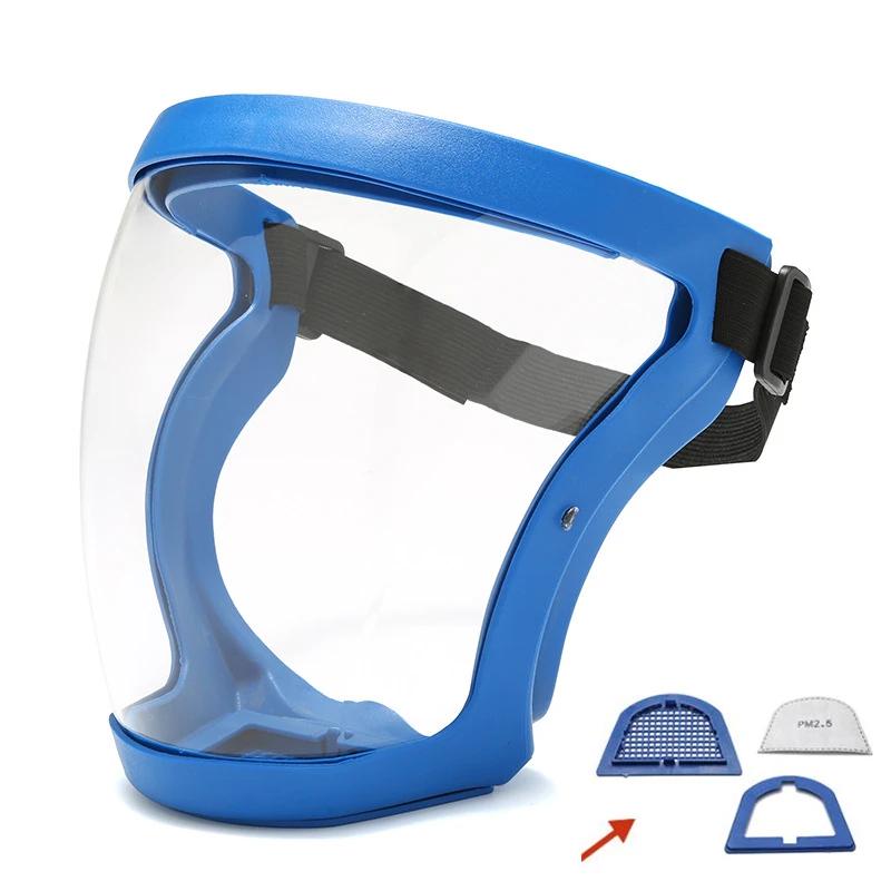 

Модернизированная защитная маска для лица, безопасная, противотуманная, пылезащитная, многофункциональная для сварки, деревообработки, кухонных принадлежностей