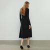 Chuyu Women's High-Sense Commuter Knitted A-Line Dress