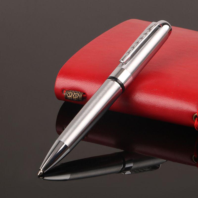 1.0mm Luxury Metal Rotary Ballpoint Pen Signature Rollerball Business School Office Supplies