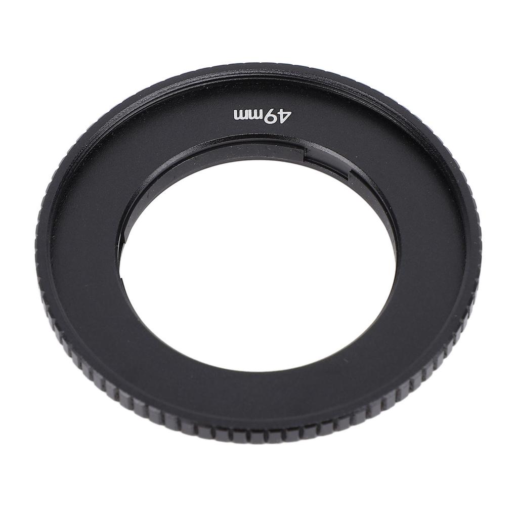 Action Camera Filter Adapter Ring Aluminum Alloy 49MM Lens Adapter Ring for Action4