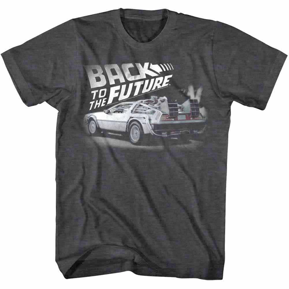 Back to The Future DeLorean by Moonlight Men T Shirt S