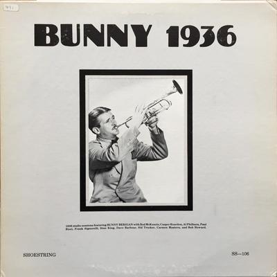 LP Record BUNNY BERIGAN - Bunny 1936 SS106 Shoestring 1978 US Jazz Used