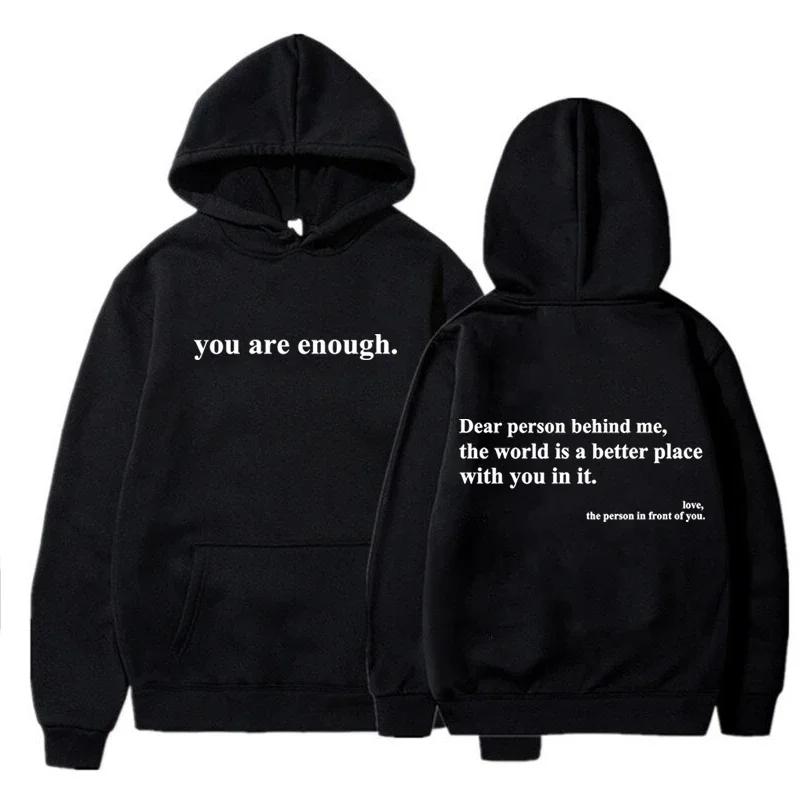 

Dear people, the world behind me is better, you are enough pullover, new fashion warm clothing S