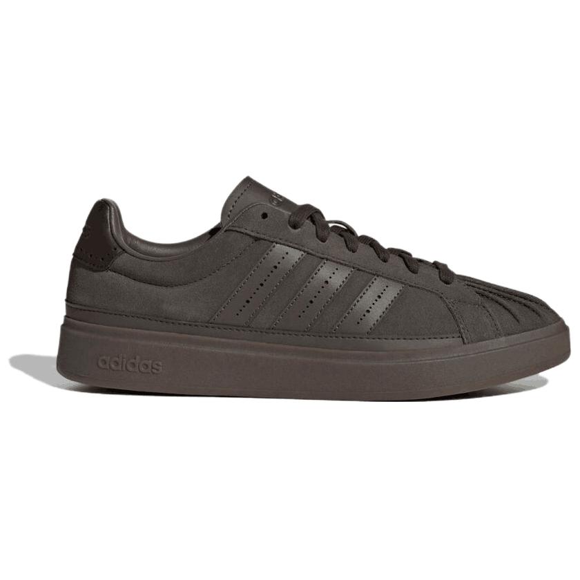 Adidas Street Talk Scspw Comfortable Versatile Skate Shoes Unisex Skate Shoes Dark-Brown KJ7440