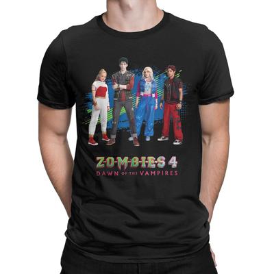 Zombies 4 Dawn of the Vampires Tee Shirt for Men Women Fashion T Shirts  100% Cotton Clothing
