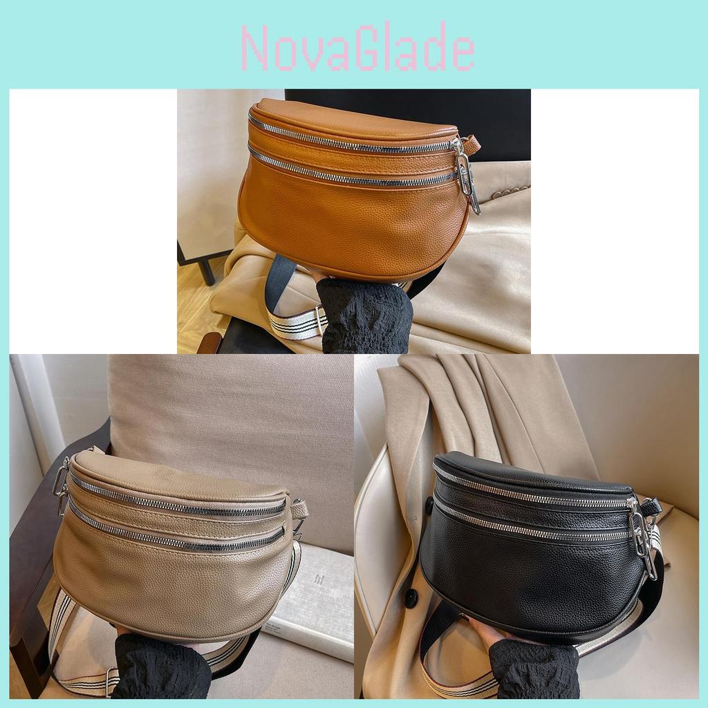 Simple City Chic Crossbody Bag With Inner Pouch And Single Strap For Everyday Use