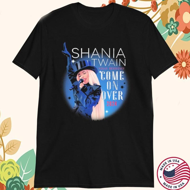 Shania Twain Vegas Residency Come On Over Tour 2026 T-shirt size S-5XL XXXXL