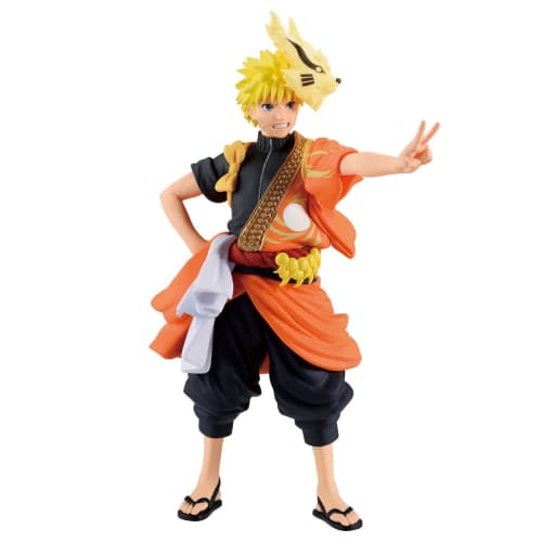 BANPRESTO Naruto Shippuden Uzumaki Naruto Figure (TV Anime 20th Anniversary Costume)