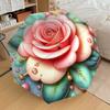 1PC Rose Flower Umbrella-8-Rib Reinforced, Automatic Open, Lightweight & Durable, Cute Fashion Accessory for Outdoor-P99