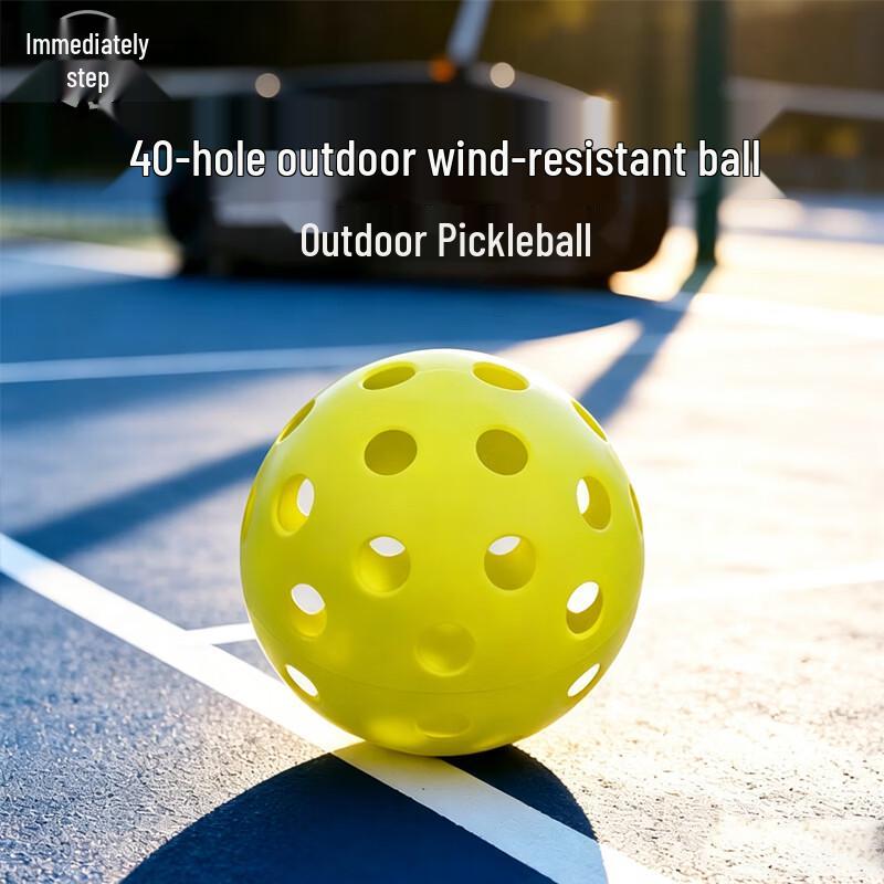 JIMA 40-Hole Indoor/Outdoor Pickleball