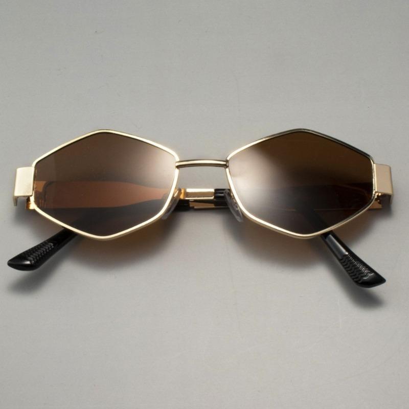 4PCS New Fashion Glasses Metal Frame Decorative Glasses for Parties Weddings Music Festivals