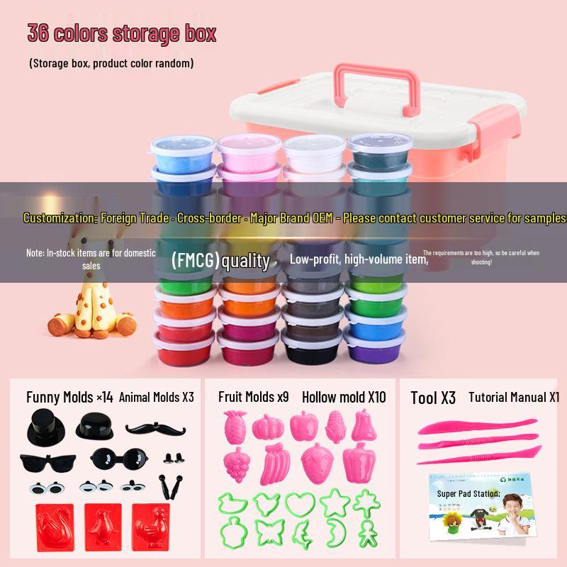 Ultra-light Modeling Clay Set for Kids - Space Colors, Ideal for Kindergarten & Primary School