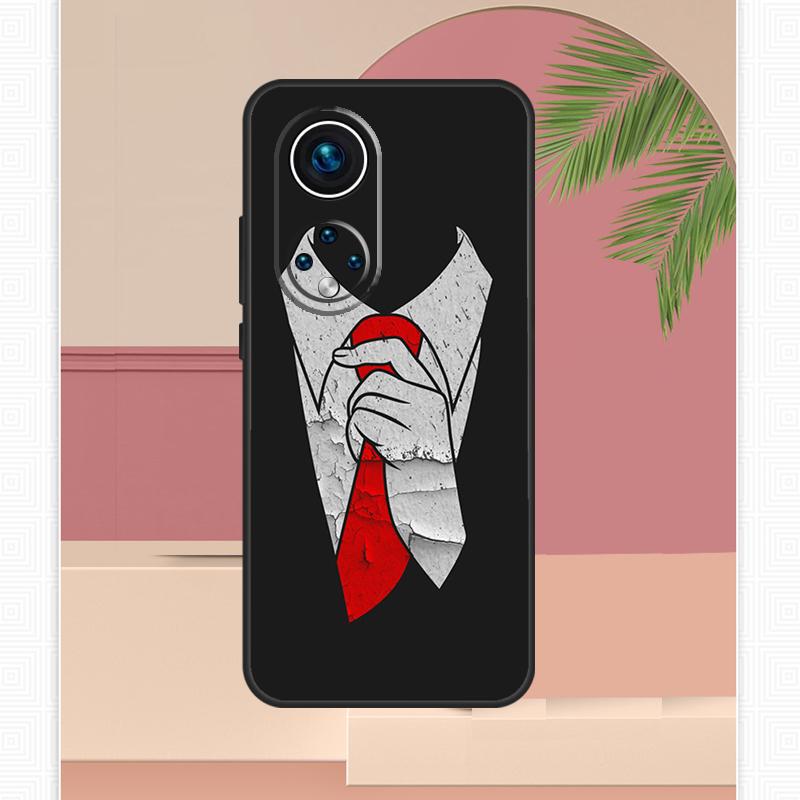 Suit and Tie Case For Honor Magic 5 6 7 8 Pro Honor X9c X9b X9a X8b X8a X8c 50 70 90 400 200 Lite Cover
