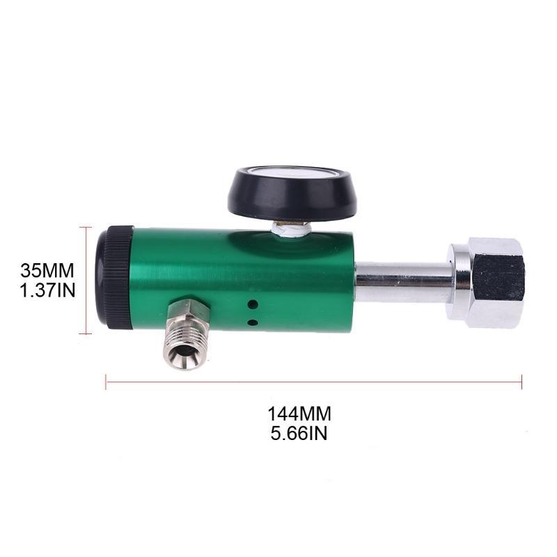 652F 3000psi CGA540 Oxygen Pressure Regulator Oxygen Inhaler Flowmeter DISS/Barb