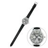 Sanrio Hello Kitty Watch Girly Twin 282847 (Monochrome Coordinate)