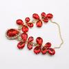 New 1 Piece 100 * 120mm Metal Summer DIY Bikini Beach Flip Flops Chain Rhinestone Decoration