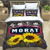Morat Pop Band Printed Bedding Sets Exquisite Bed Supplies Set Duvet Cover Bed Comforter Set Bedding Set Luxury Birthday Gift