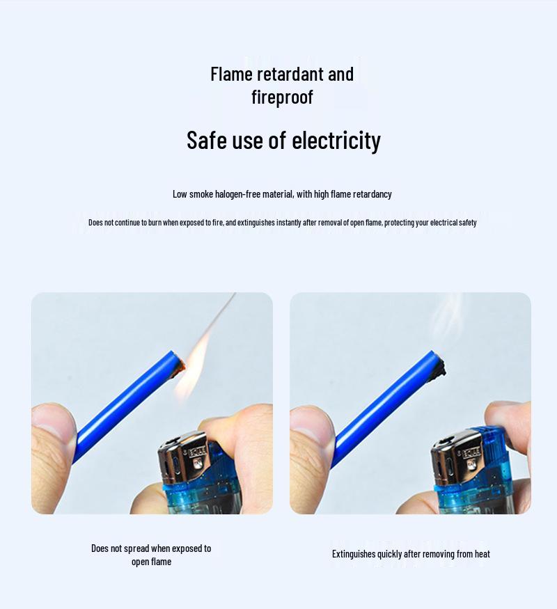 Jinlianyu WDZB-BYJ(F) Low Smoke Halogen-Free Insulated Wire: Eco-Friendly Pure Copper Core Single-Strand Hard Wire for Home Improvement
