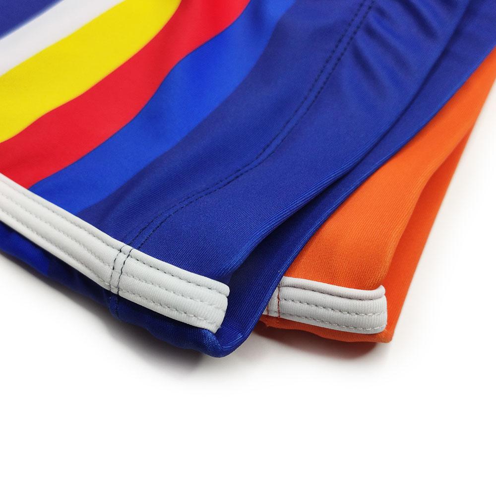 Men Swim Trunks Fit Sexy Swimwear Beach Wear Tanning Surfing Black Flower