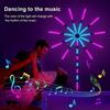 Intelligente Feuerwerks-Lichterkette Musiksynchronisation Mit App Fernbedienung 180 LEDs Für Party Neujahr Und Weihnachtsbeleuchtung