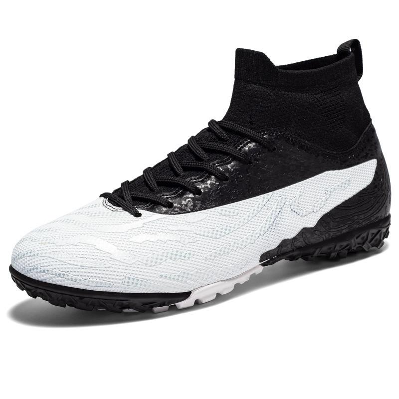 High-top football shoes men's and women's long nails broken nails adult youth students professional competition sports training shoes