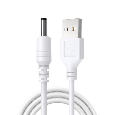 USB-Strom DC3,5mm 1,35mm Stecker Kabel 80cm Stabile Stromübertragung Flexibles Leichtes Design