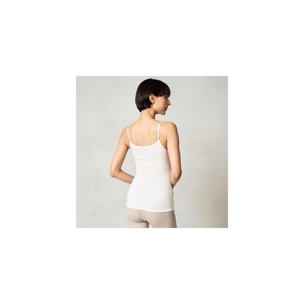 ReFa Vital Tech Moist Rib Tank Top Camisole L Pink Women's Camisole