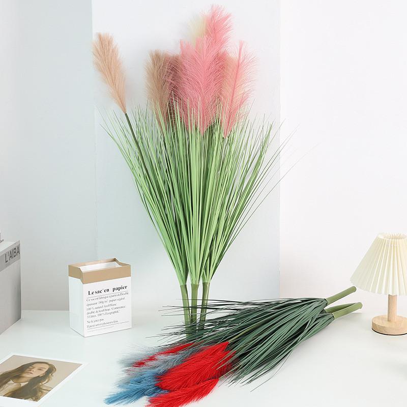 Reed Simulation Flower Wedding Road Guide Home Living Room Decoration Ornaments