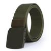 Military Fan Accessories Canvas Tactical Pants Belt Outdoor Unisex Casual Belt Nylon Woven